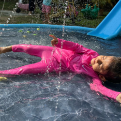 Don't mind me, I'm just sunbathing...