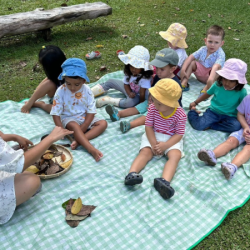 Enjoying some outdoor learning!