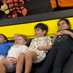 Happy smiles all around