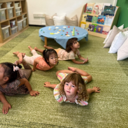 Just like dolphins – coming to the surface to breathe and strike a pose!