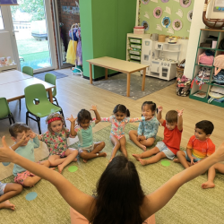 Singing and dancing about the ocean!