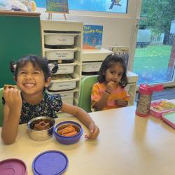 Snacktime fun