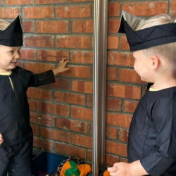 Trying on Raya clothes!