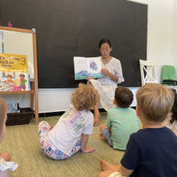 We're reading The Rainbow Fish!