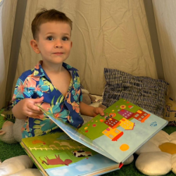 What are you reading, Luca?