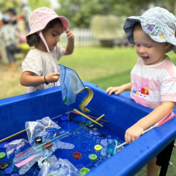 We're cleaning up the ocean!