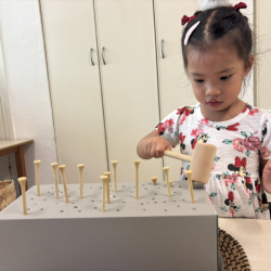 A builder in the making! 🔨