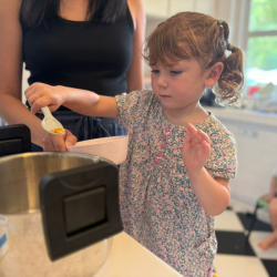 Immy’s got poppin’ skills—official snack chef and kernel commander! 🍿