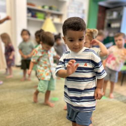 Kavi's getting his groove on!