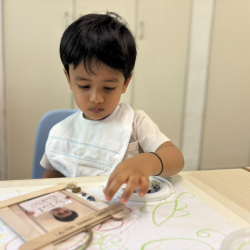 Pebble by pebble, Shriyan’s masterpiece takes shape!