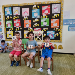 Fun with Jolly phonics game.