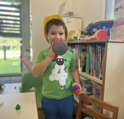 Our Busy Bees fire man.