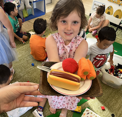 Paige made a feast for her teachers .