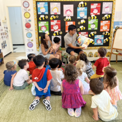 Thank you Karlo and peachy for the amazing session . Busy bees enjoyed the books read to them