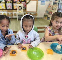 The girls enjoyed their mooncake making session .