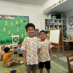 Luca and-Enzo twinning