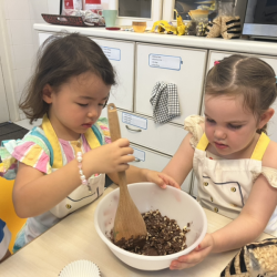 Myla and Vivi amazing team work.