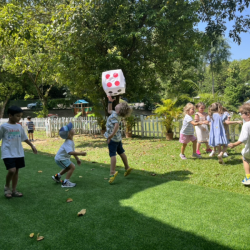 We had so much fun playing outdoors!
