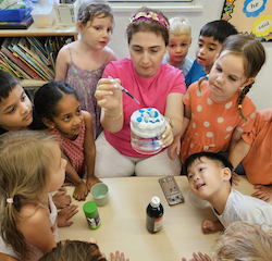 Rain cloud experiment