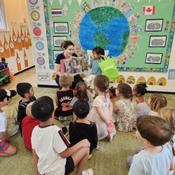 Toria sharing about her favourite spot in Singapore.