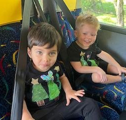 Bus ride to the concert