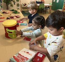 Busy elves at Santa's workshop!