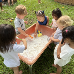 Corn flour play!