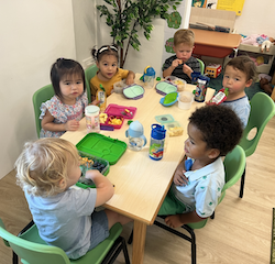 Snack time with friends -)