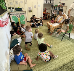 Story time with Justin.