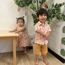 Annie & Milan matching-