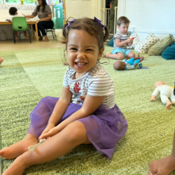 Big smiles from Alba!