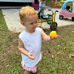 Rosie found a chick!