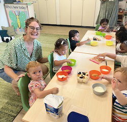 Cooking with Rosie’s mummy!