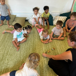 Learning the name of farm animals!