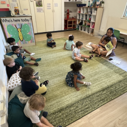 Story time with Nate’s mummy Bernie!.