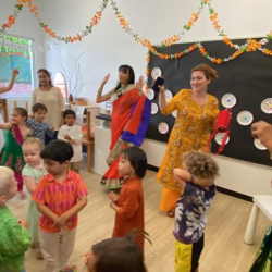 Diwali music & movement.