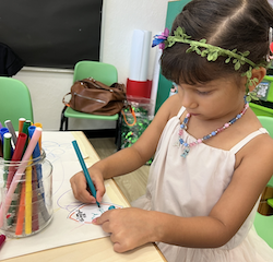 Alara is thankful for her brother and  her parents.