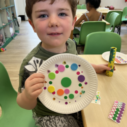 Edward’s Rangoli craft!