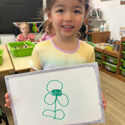 Myla's beautiful drawing.