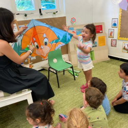 Myla’s show & tell - K for Kite!