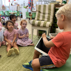Rowan’s show and tell
