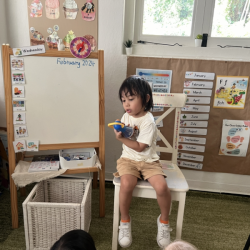 Kane's show & tell.