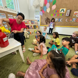 Experiment during mandarin time