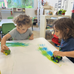 Having fun with colours mark & making