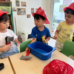 Our handy helper are ready for their next job