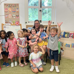 Rosemary, Edward's mum was our mystery reader!