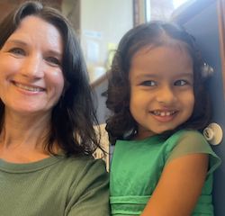 We are wearing green!