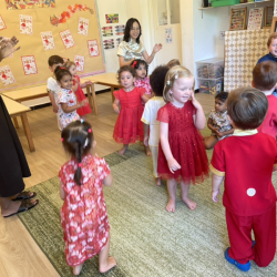 Dancing together!