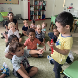 Daniel's show & tell.