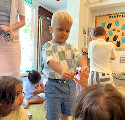 Marceli's show & tell.